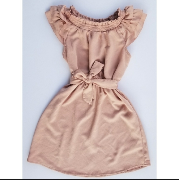 toddler dusty rose dress